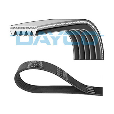 Courroie trapézoïdale à nervures DAYCO 5PK1263