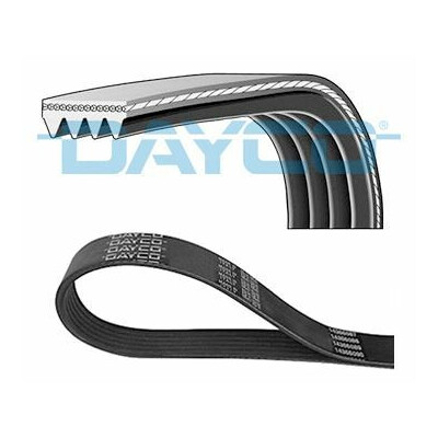 Courroie trapézoïdale à nervures DAYCO 4PK580