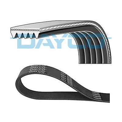 Courroie trapézoïdale à nervures DAYCO 5 PK 1140