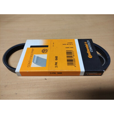 Courroie trapézoïdale poly ContiTech 3 PK 648