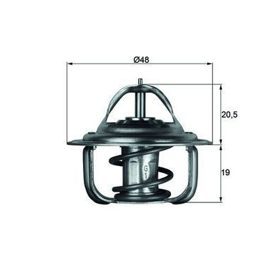Thermostat, liqiuide de refroidissement