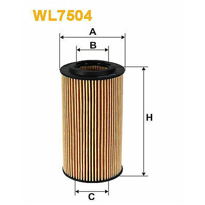 Filtre à huile WIX WL7504