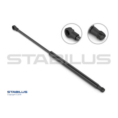 Vérin à gaz STABILUS 15496, coffre/compartiment de chargement