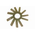 Roue du souffleur, refroidissement du moteur