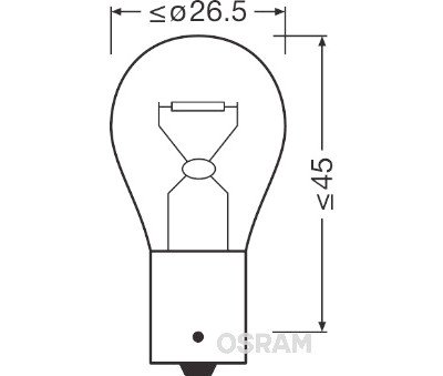 Lampe, feu clignotant OSRAM 7506
