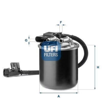 Filtre à carburant UFI 24.193.00