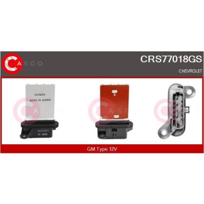 Résistance, ventilateur d'habitacle RECOFICIAL RECSRS77018.1