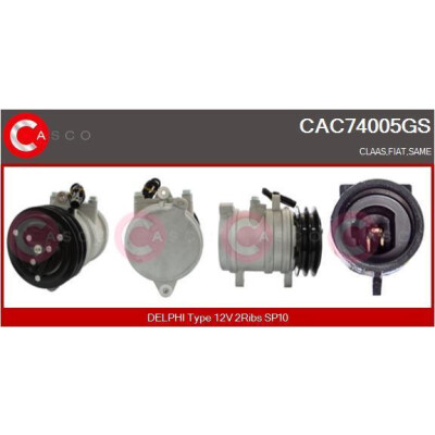 Compresseur, climatisation RECOFICIAL RECSAC74005.1