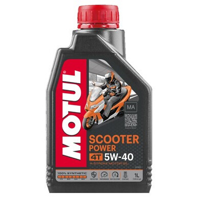 HUILE 1L 5W40 MA SCOOTER POWER