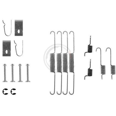 Kit d'accessoires, mâchoire de frein