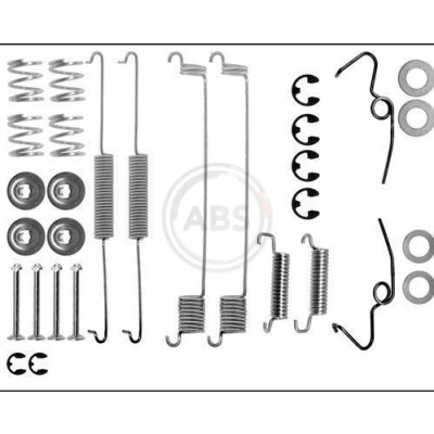 Kit d'accessoires, mâchoire de frein