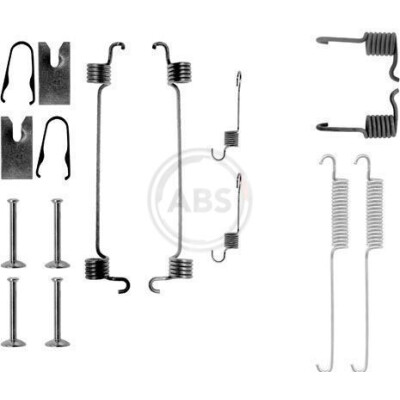 Kit d'accessoires, mâchoire de frein