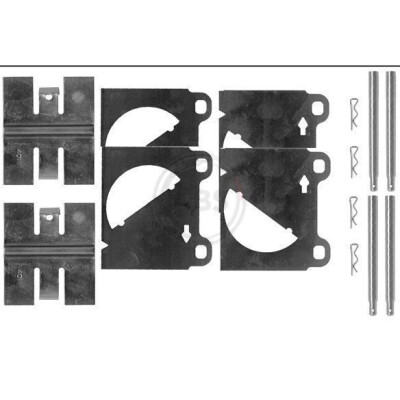 Kit d'accessoires, plaquette de frein à disque