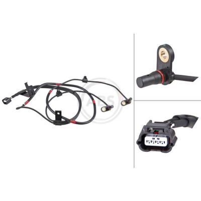 Capteur, vitesse de roue
