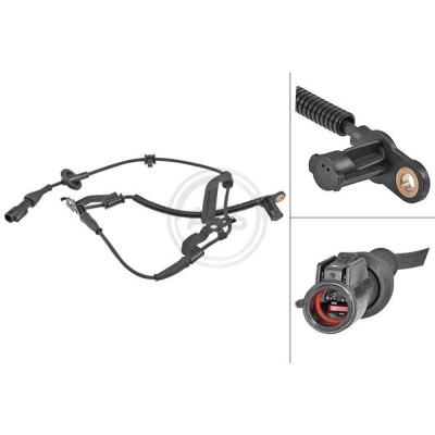 Capteur, vitesse de roue