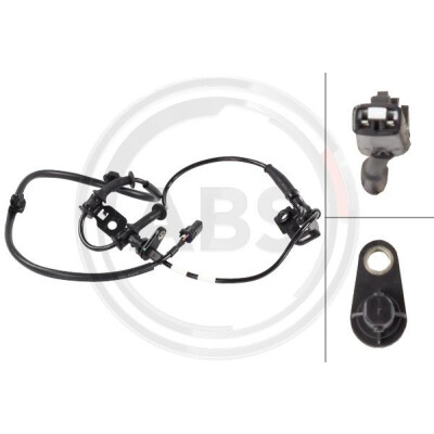 Capteur, vitesse de roue