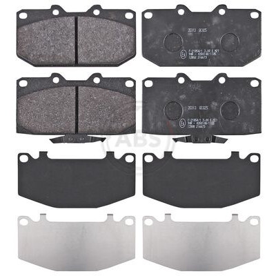 Kit de plaquettes de frein, frein à disque