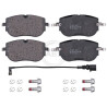 Kit de plaquettes de frein, frein à disque