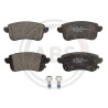 Kit de plaquettes de frein, frein à disque