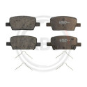 Kit de plaquettes de frein, frein à disque