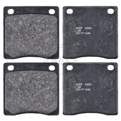 Kit de plaquettes de frein, frein à disque