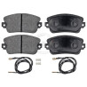 Kit de plaquettes de frein, frein à disque