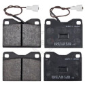 Kit de plaquettes de frein, frein à disque