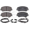 Kit de plaquettes de frein, frein à disque