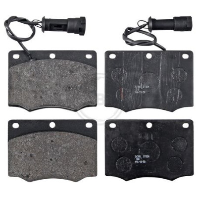 Kit de plaquettes de frein, frein à disque