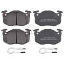 Kit de plaquettes de frein, frein à disque