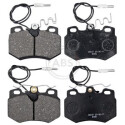 Kit de plaquettes de frein, frein à disque