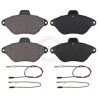 Kit de plaquettes de frein, frein à disque