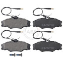 Kit de plaquettes de frein, frein à disque