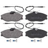 Kit de plaquettes de frein, frein à disque