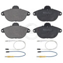 Kit de plaquettes de frein, frein à disque