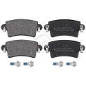 Kit de plaquettes de frein, frein à disque