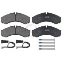 Kit de plaquettes de frein, frein à disque