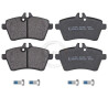 Kit de plaquettes de frein, frein à disque