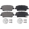 Kit de plaquettes de frein, frein à disque
