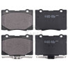 Kit de plaquettes de frein, frein à disque