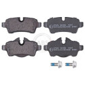 Kit de plaquettes de frein, frein à disque