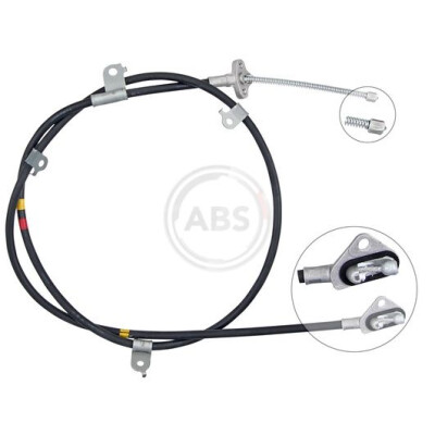Tirette à câble, frein de stationnement