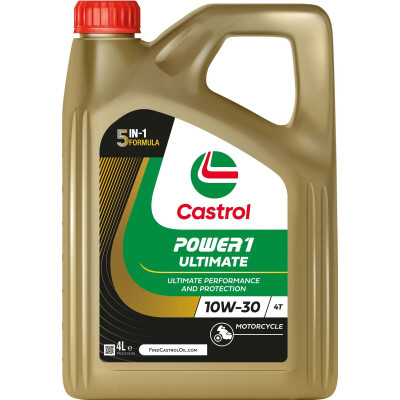 Huile moto Castrol Power 1 Ultimate 4T 10W30 4 L