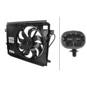Ventilateur, refroidissement du moteur