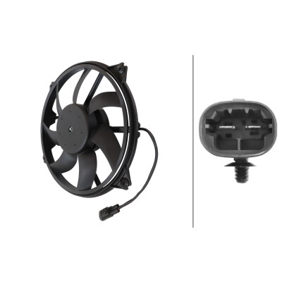 Ventilateur, refroidissement du moteur