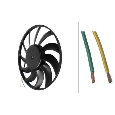 Ventilateur, refroidissement du moteur