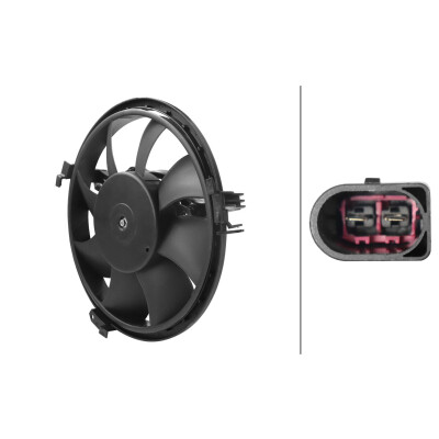 Ventilateur, refroidissement du moteur