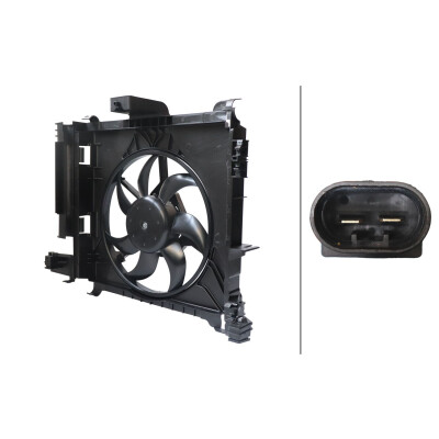 Ventilateur, refroidissement du moteur