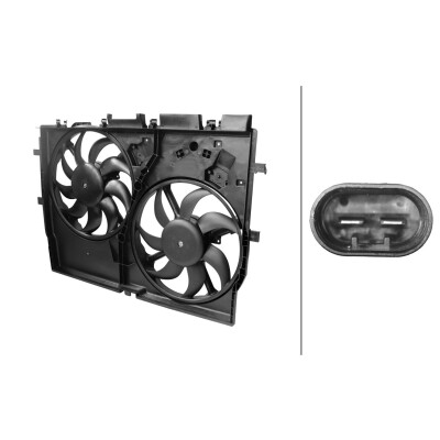 Ventilateur, refroidissement du moteur