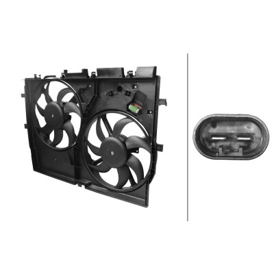 Ventilateur, refroidissement du moteur
